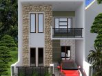 model fasad rumah minimalis 2 lantai 1