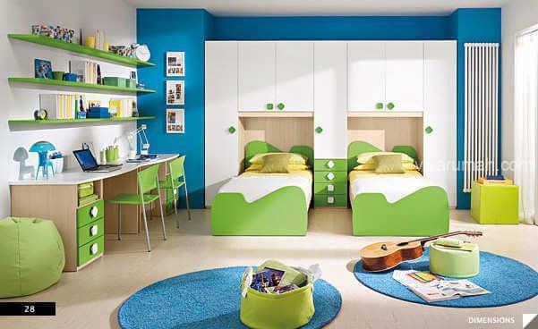 Interior Kamar Tidur untuk Anak
