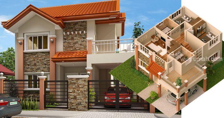 Desain Rumah dengan Rooftop